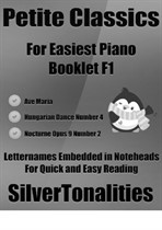Petite Classics for Easiest Piano Booklet F1