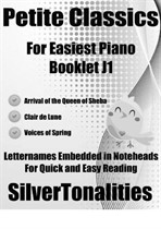 Petite Classics for Easiest Piano Booklet J1