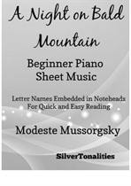 A Night on Bald Mountain Beginner Piano Sheet Music